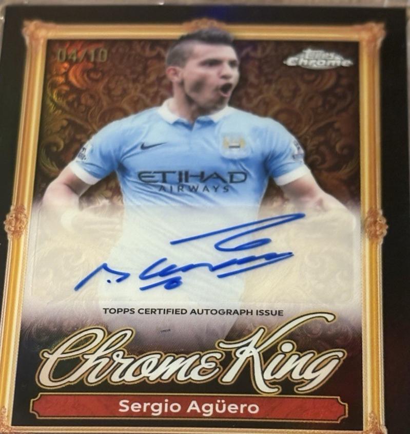 Sergio Aguero [Black Refractor] #CKA-SA