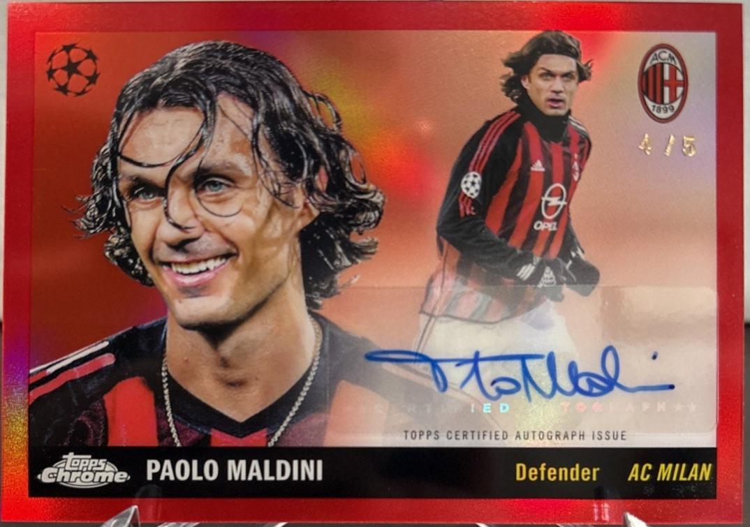 Paolo Maldini [Red] #55-PM