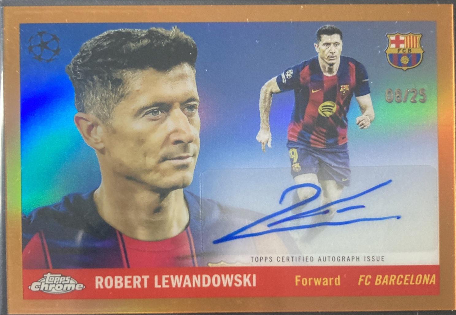Robert Lewandowski [Orange] #55-RL