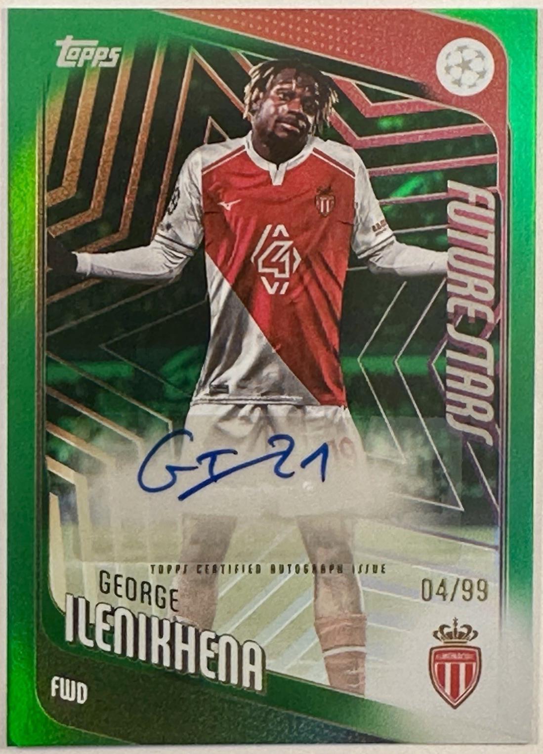 George Ilenikhena [Green Foil] #FSA-GI