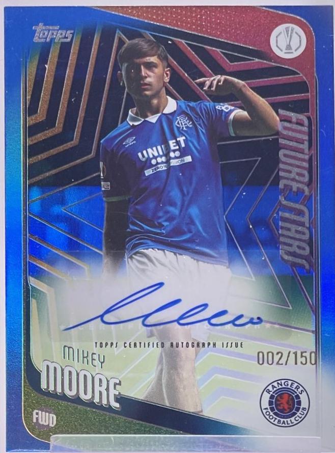 Mikey Moore [Blue Foil] #FSA-MM