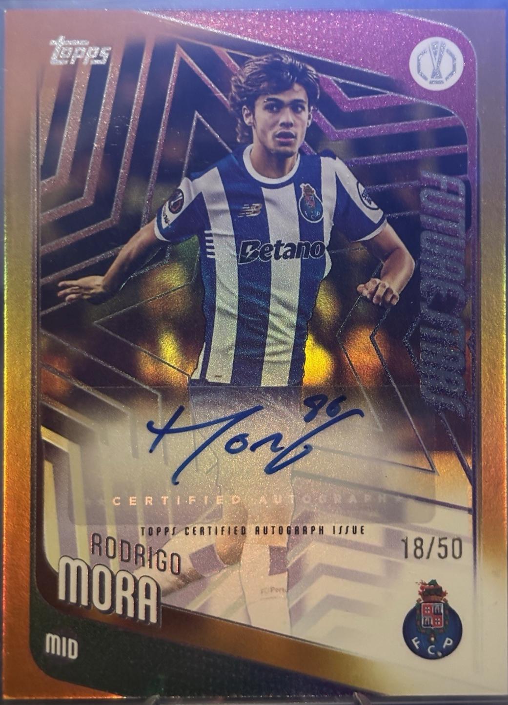 Rodrigo Mora [Gold Inferno] #FSA-RM