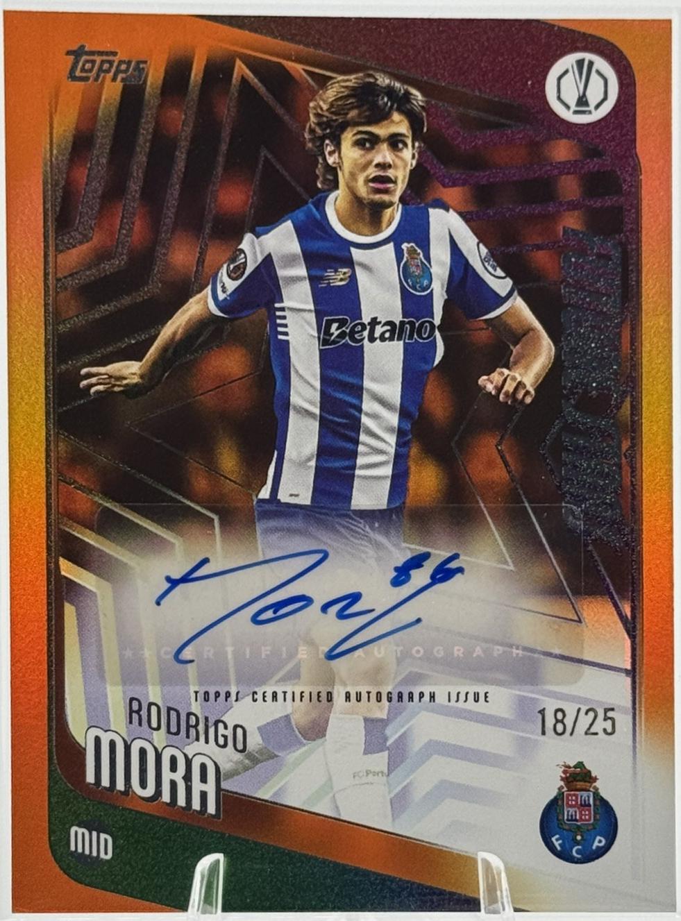 Rodrigo Mora [Orange Foil] #FSA-RM