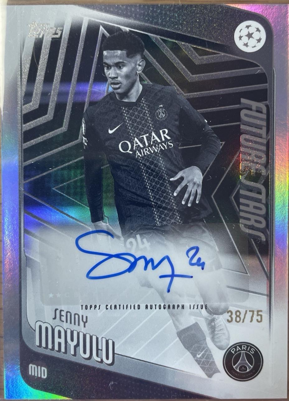 Senny Mayulu [Black White Foil] #FSA-SM