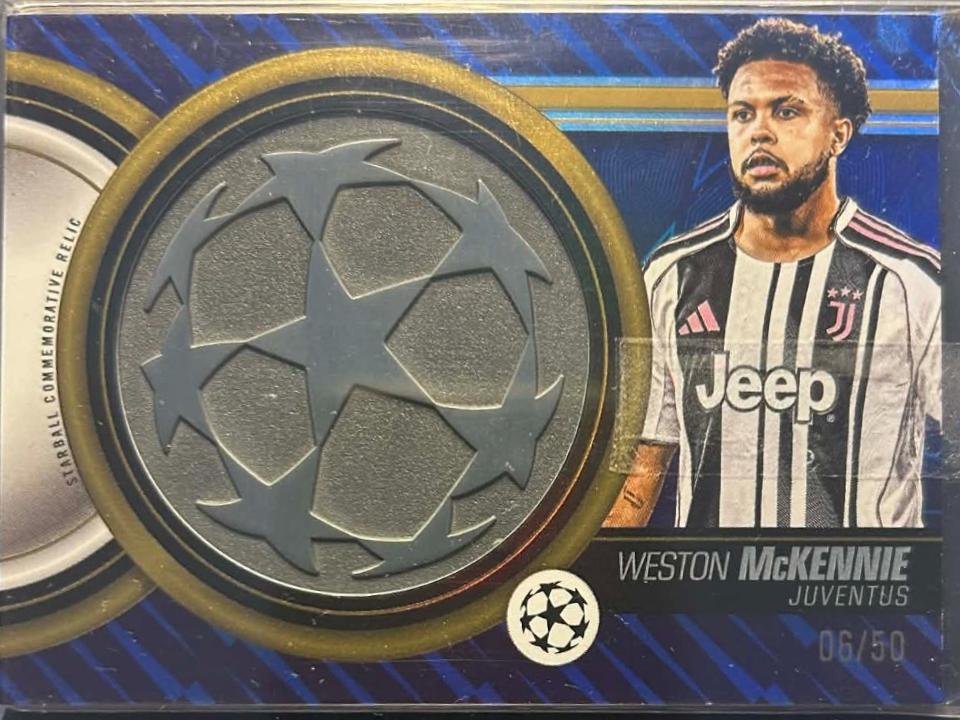 Weston McKennie [Gold] #SCR-WM