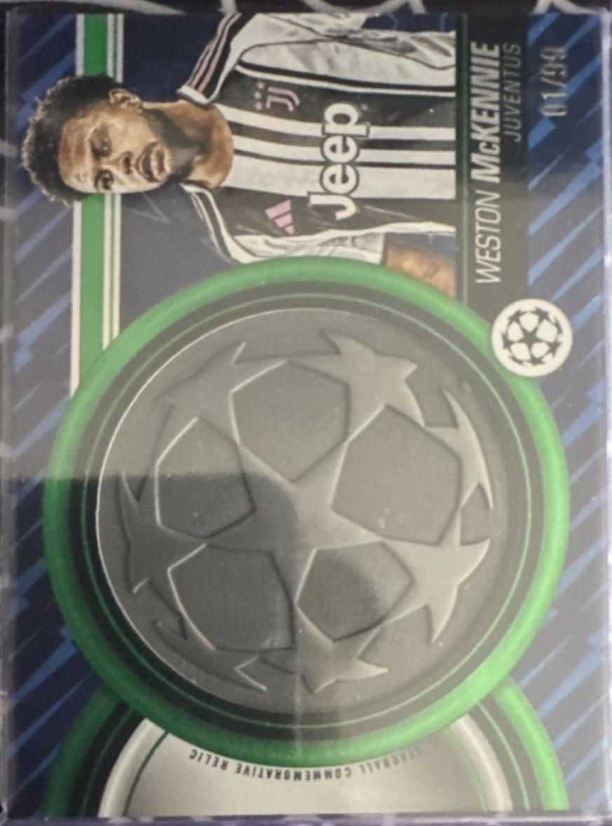 Weston McKennie [Green] #SCR-WM