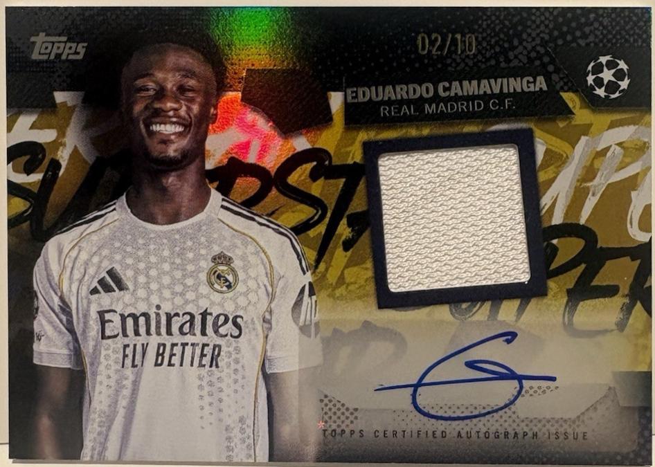 Eduardo Camavinga [Black] #TSAR-EC
