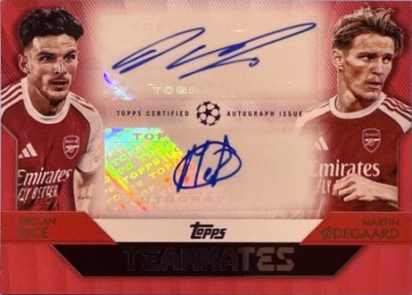 Declan Rice / Martin Odegaard [Red Foil] #TD-RO