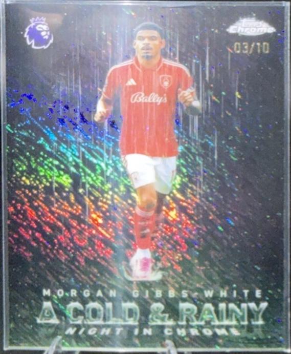 Morgan Gibbs-White [Black Shimmer] #CRN-21