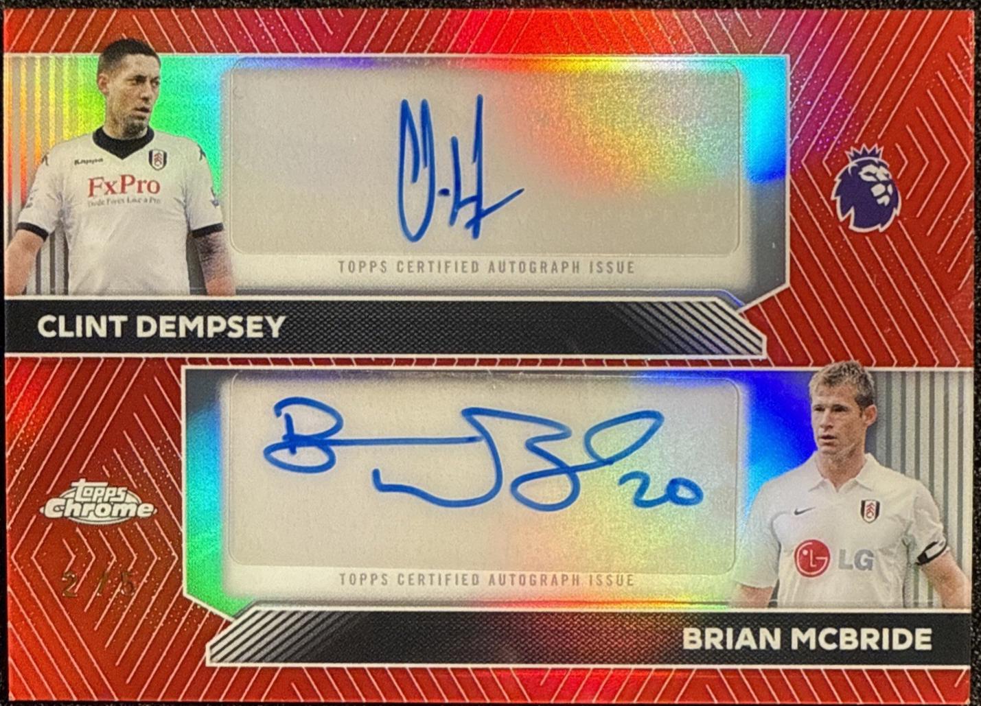 Clint Dempsey / Brian McBride [Red] #CDA-DM