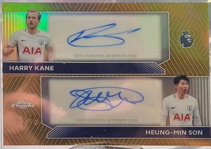 Harry Kane / Heung-Min Son [Gold] #CDA-KS