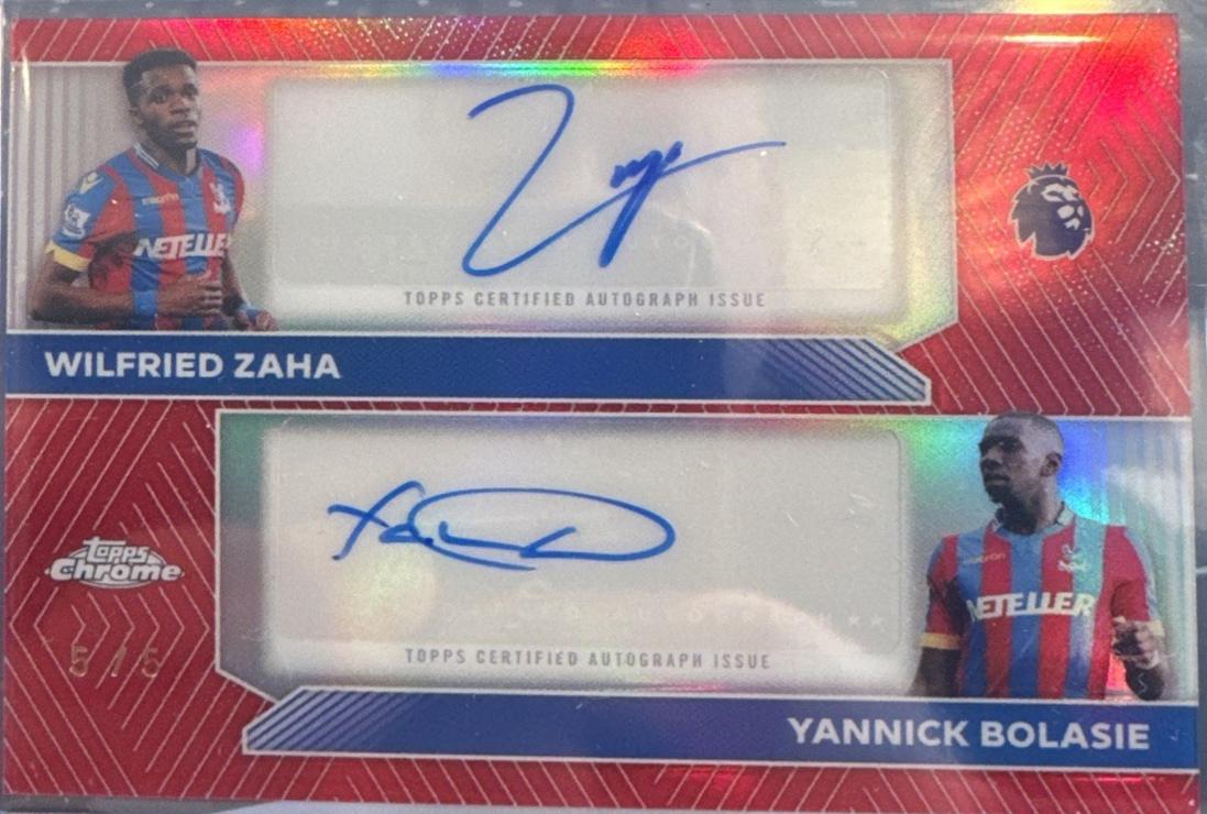 Yannick Bolasie / Wilfried Zaha [Red] #CDA-ZB