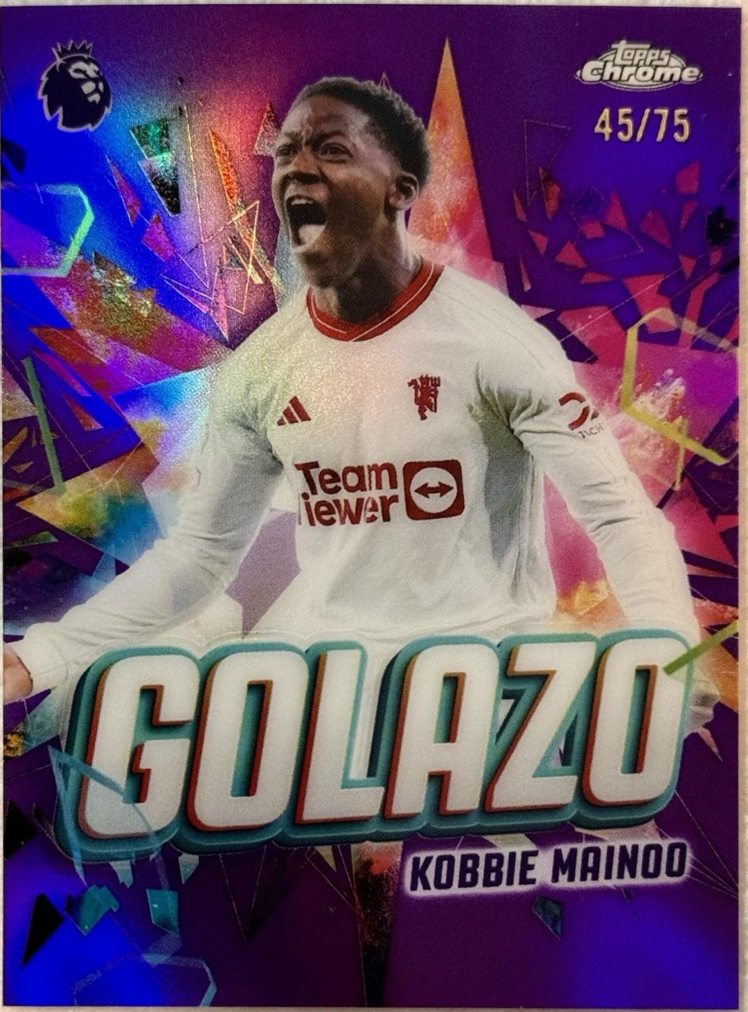 Kobbie Mainoo [Purple] #GZ-5