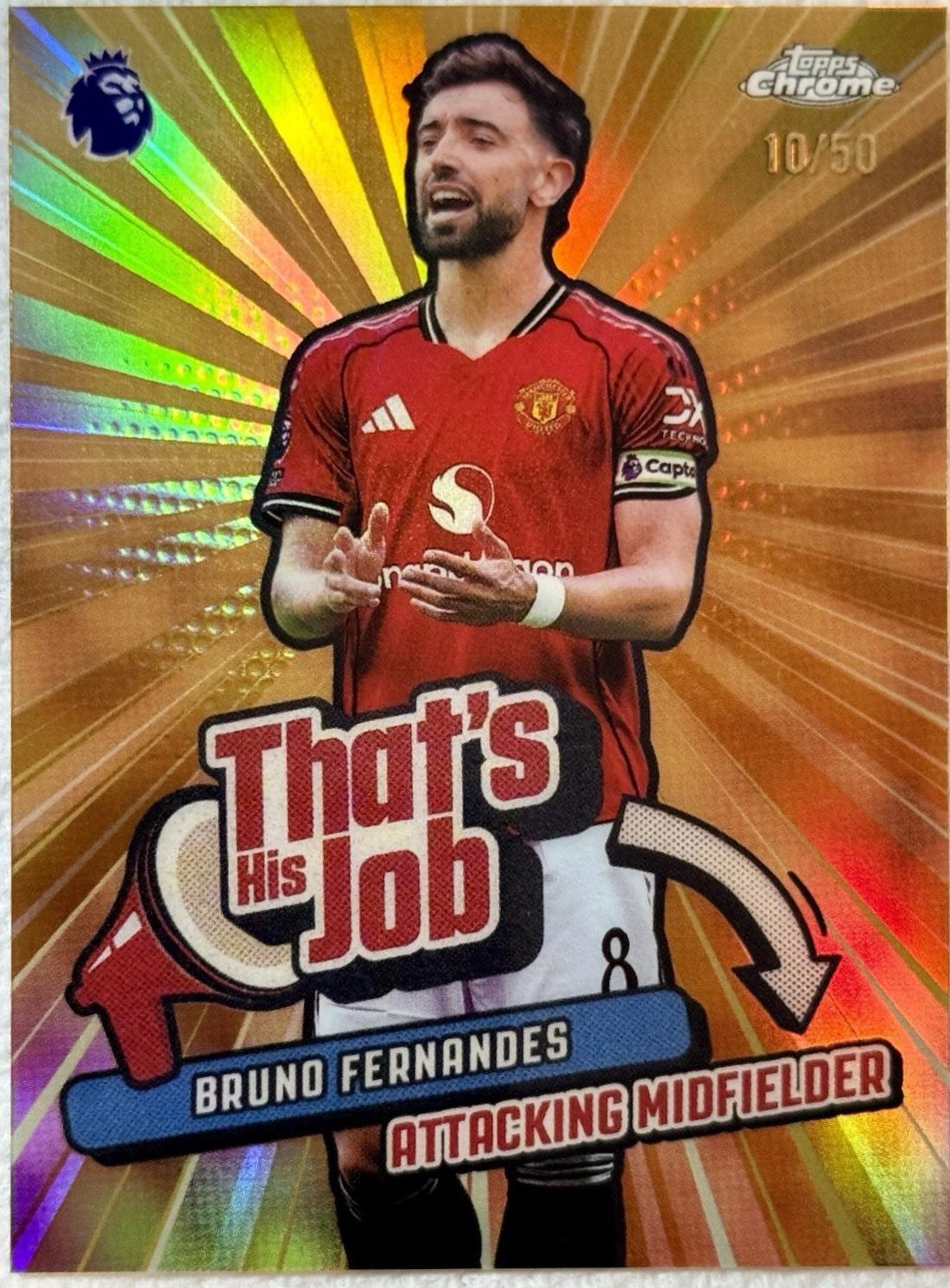Bruno Fernandes [Gold] #THJ-14