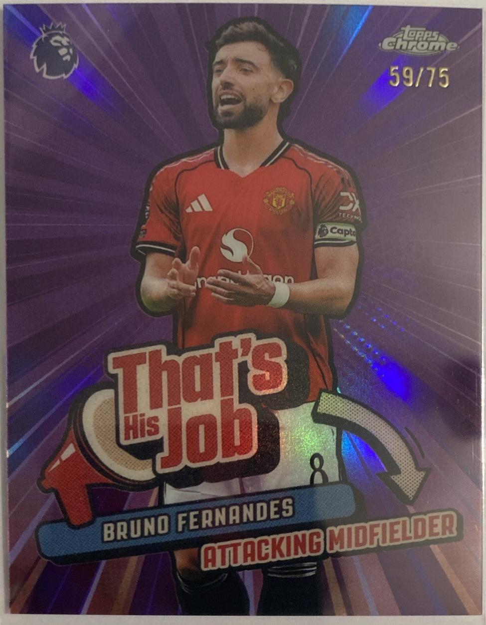 Bruno Fernandes [Purple] #THJ-14