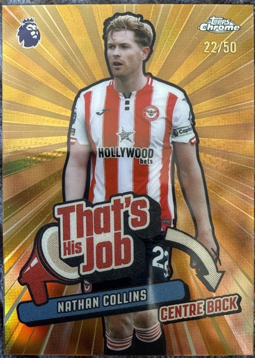 Nathan Collins [Gold] #THJ-5