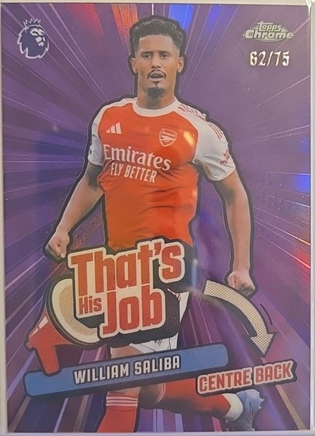 William Saliba [Purple] #THJ-3