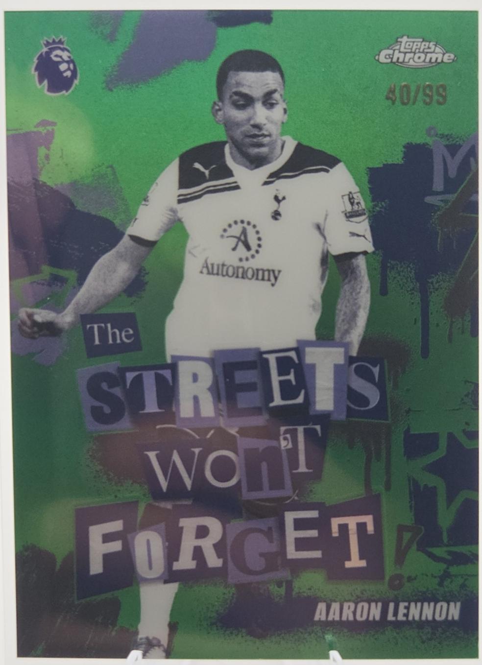 Aaron Lennon [Green] #SWF-4