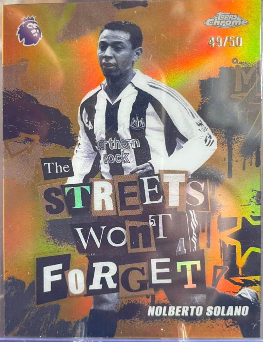 Nolberto Solano [Gold] #SWF-13