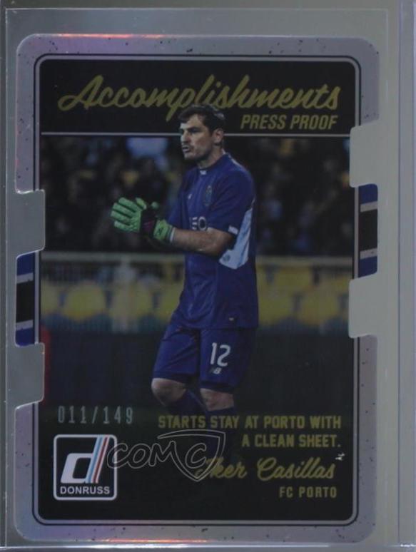 Iker Casillas [Press Proof Die Cut] #10