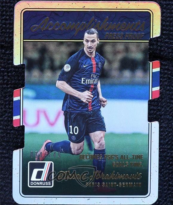 Zlatan Ibrahimovic [Press Proof Die Cut] #16
