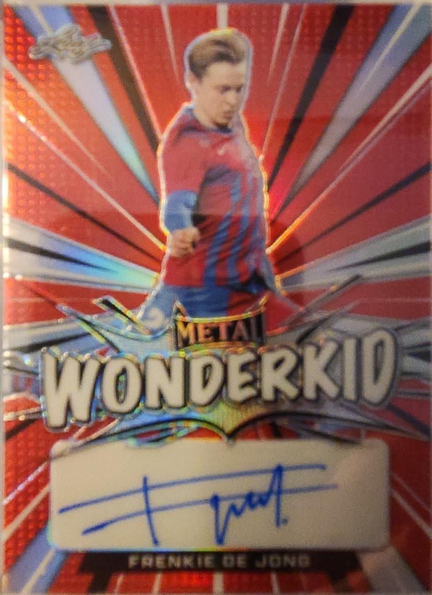 Frenkie De Jong [Prismatic Red] #BA-FDJ