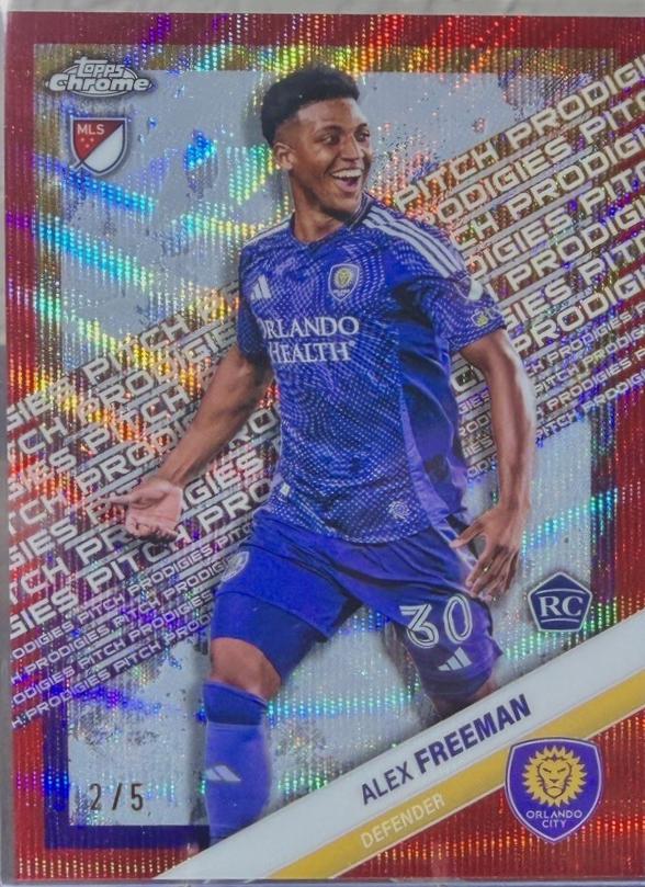 Alex Freeman [Red Wave Refractor] #187