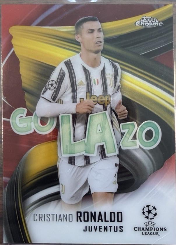 Cristiano Ronaldo [Red Refractor] #GOL-CR