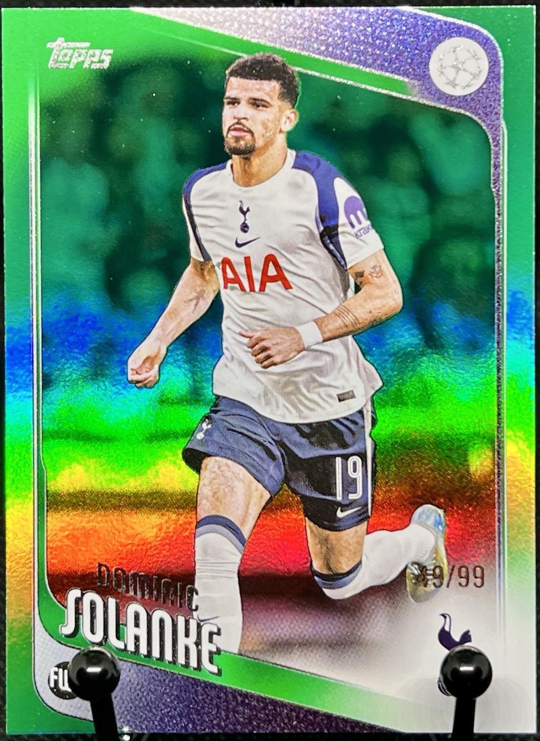 Dominic Solanke [Green X-Fractor] #144
