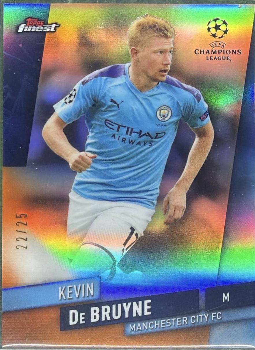 Kevin De Bruyne [Orange Refractor] #82