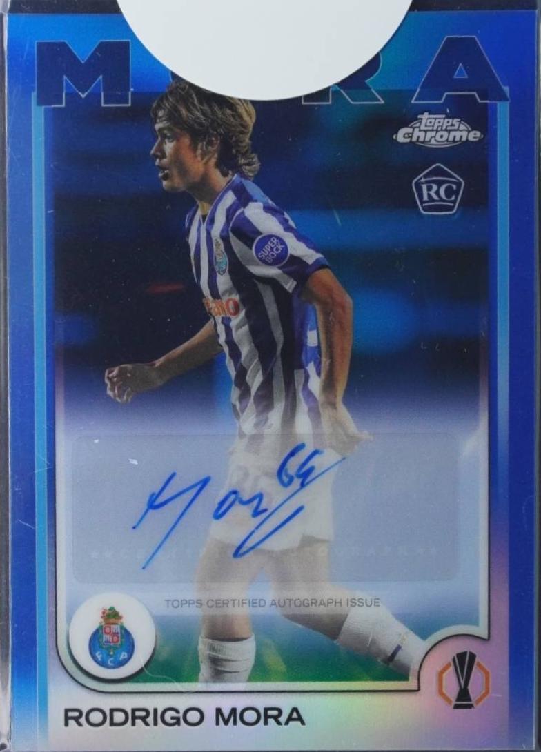 Rodrigo Mora [Blue Refractor] #CA-MR