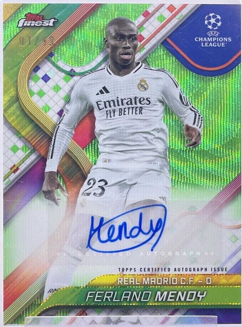 Ferland Mendy [Neon Green Wave Refractor] #BA-FM