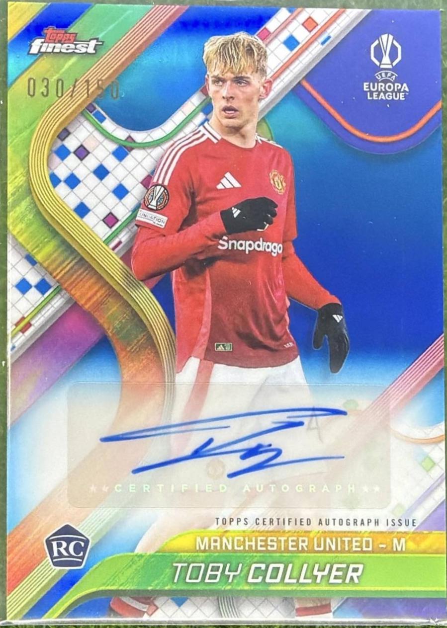 Toby Collyer [Blue Refractor] #BA-TC