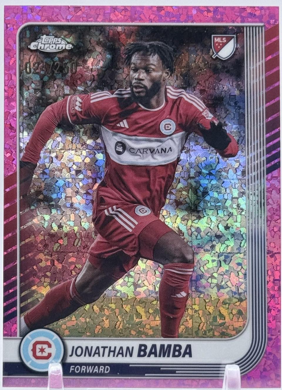Jonathan Bamba [Pink Mini-Diamonds Refractor] #175
