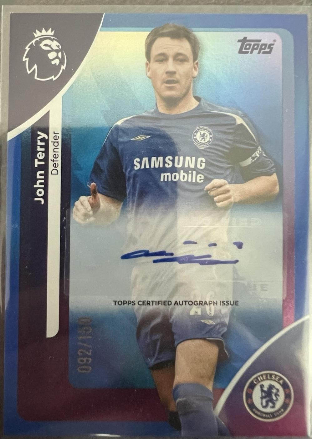 John Terry [Blue Sparkle] #AC-JT