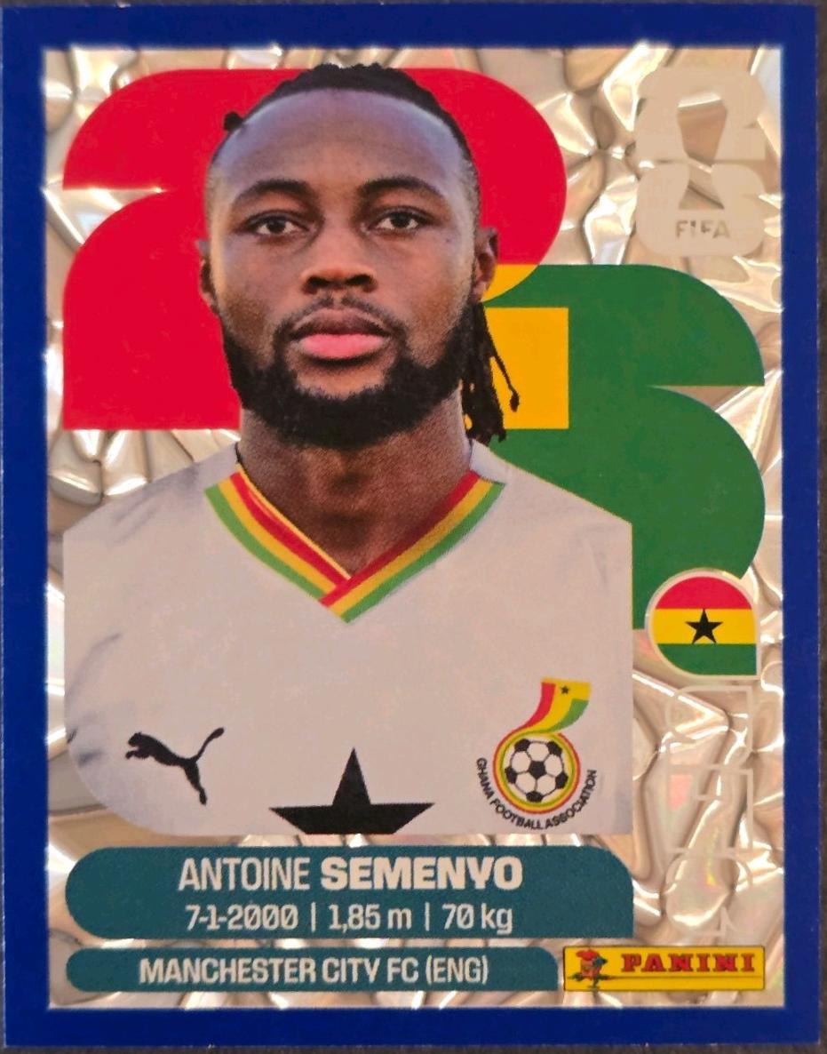 Antoine Semenyo [Blue Crumple] #GHA20
