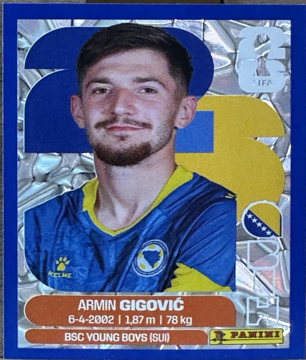 Armin Gigovic [Blue Crumple] #BIH10