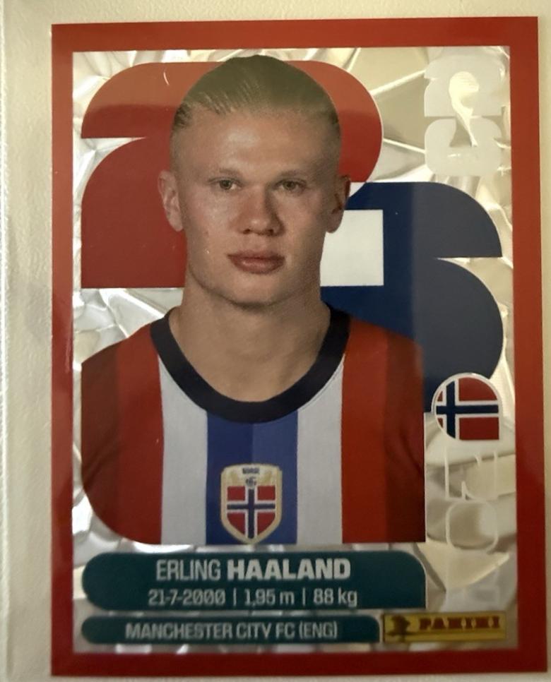 Erling Haaland [Red Crumple] #NOR15