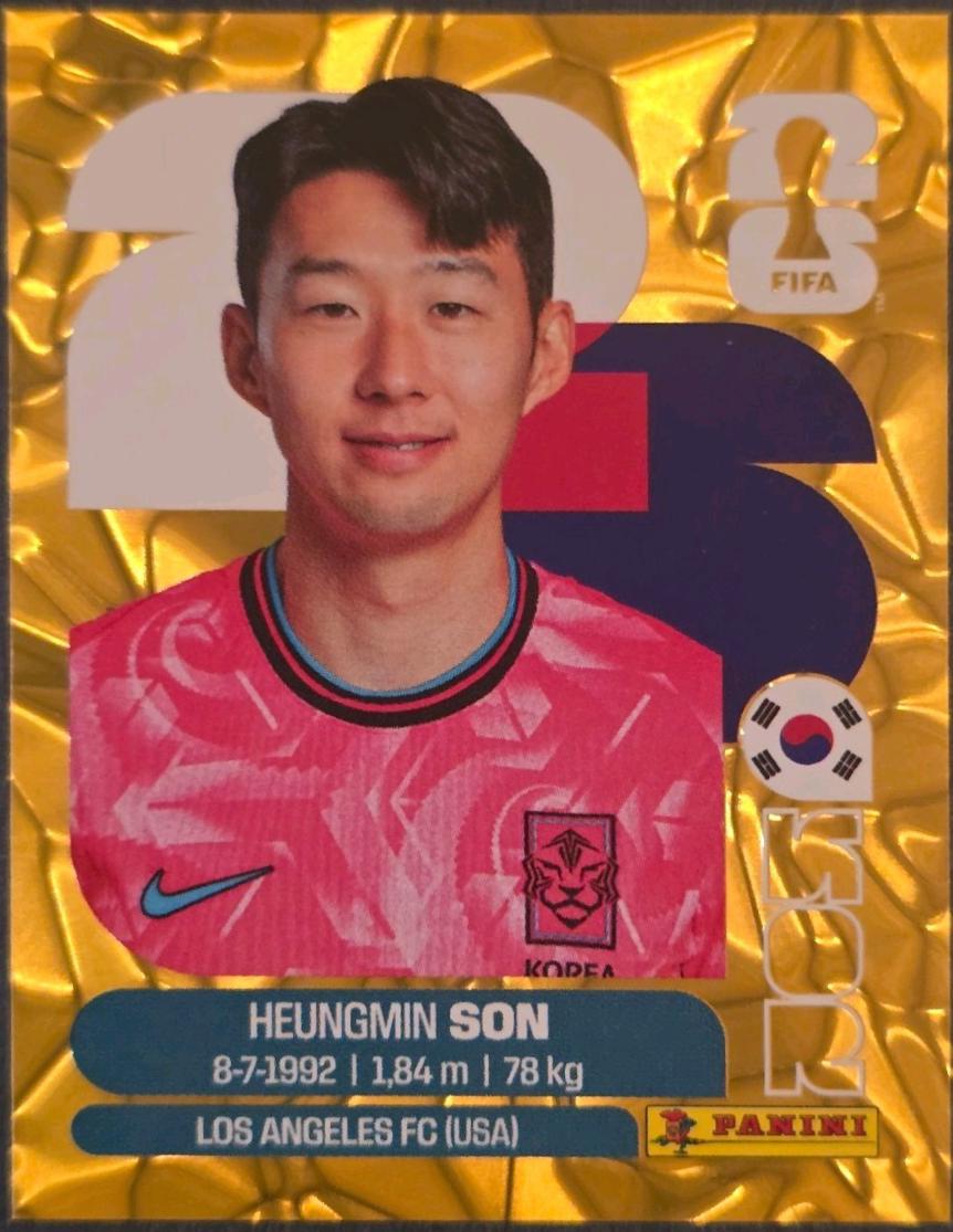 Heung-min Son [Gold Flood Crumple] #KOR18