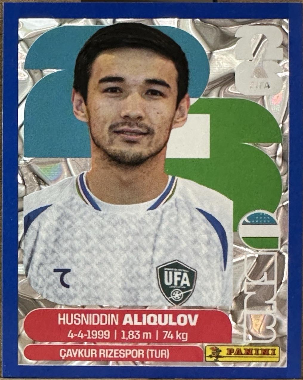 Husniddin Aliqulov [Blue Crumple] #UZB6