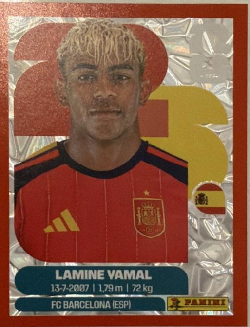 Lamine Yamal [Red Crumple] #ESP15