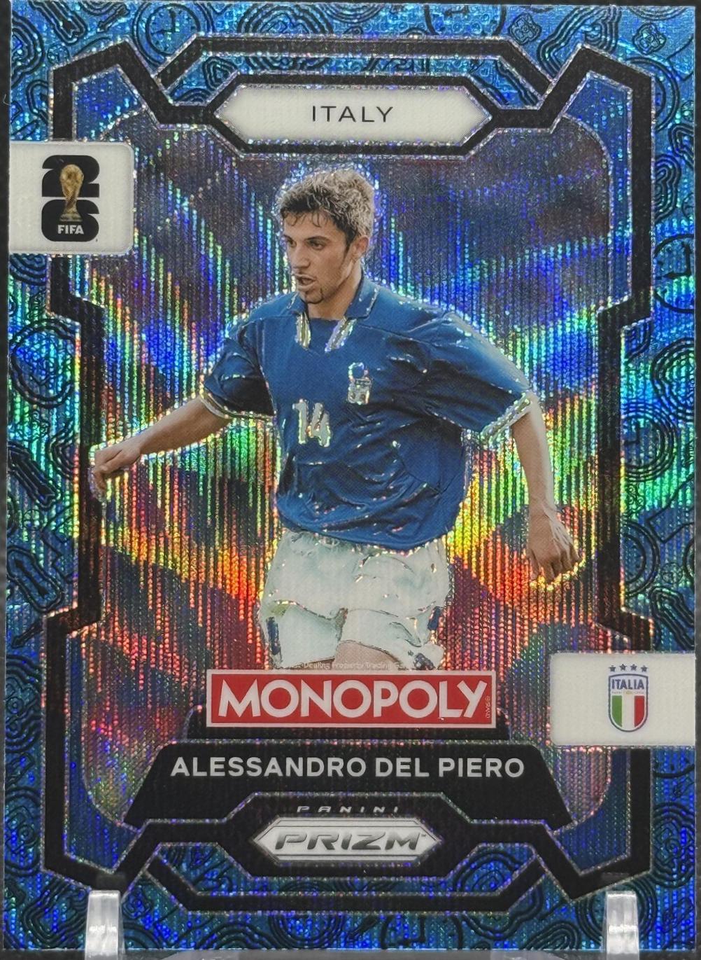Alessandro Del Piero [Four Corners Blue Wave] #39