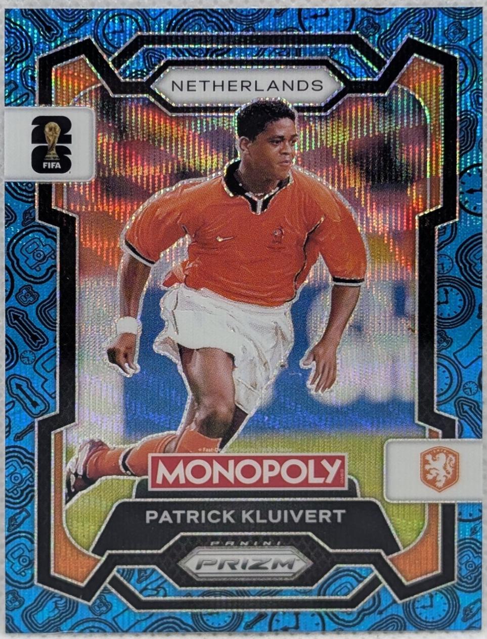 Patrick Kluivert [Four Corners Blue Wave] #72