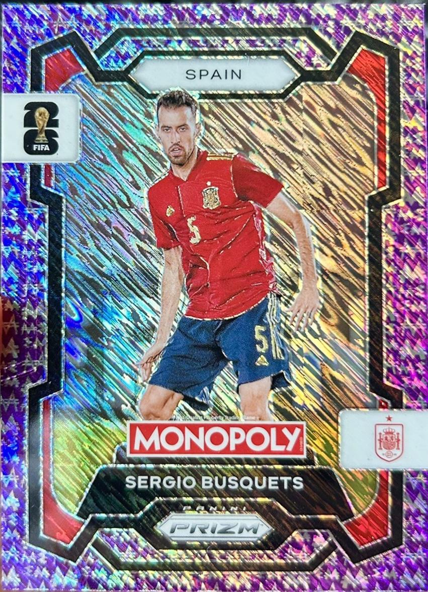 Sergio Busquets [Purple Big Money Shimmer] #45