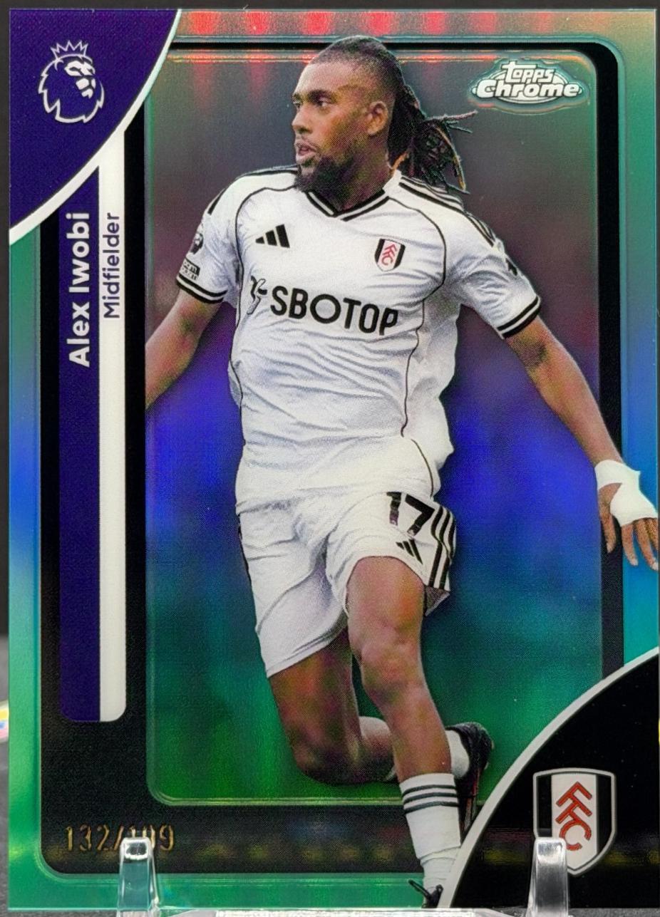 Alex Iwobi [Aqua Refractor] #94