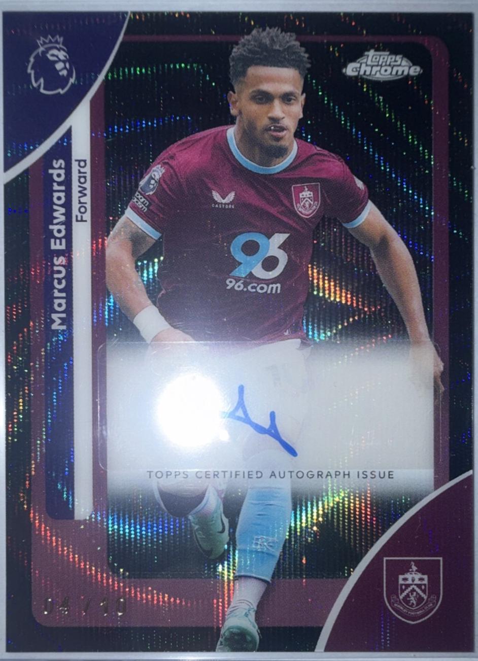 Marcus Edwards [Black Refractor] #CA-ME