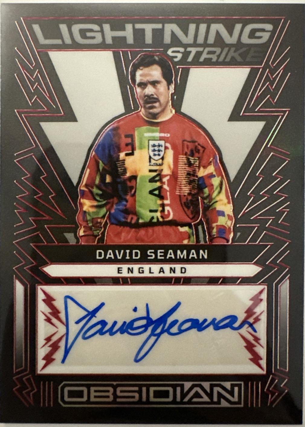David Seaman [Red Electric Etch] #LS-DS