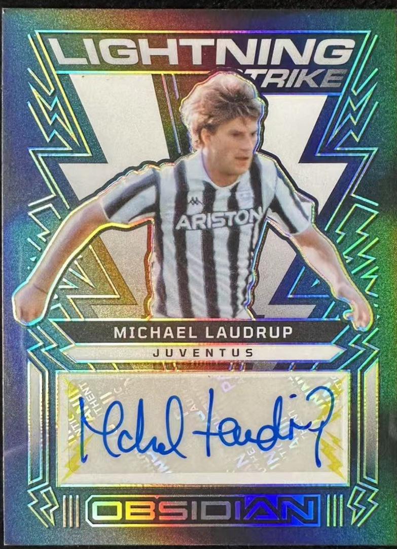 Michael Laudrup [Yellow Electric Etch] #LS-ML