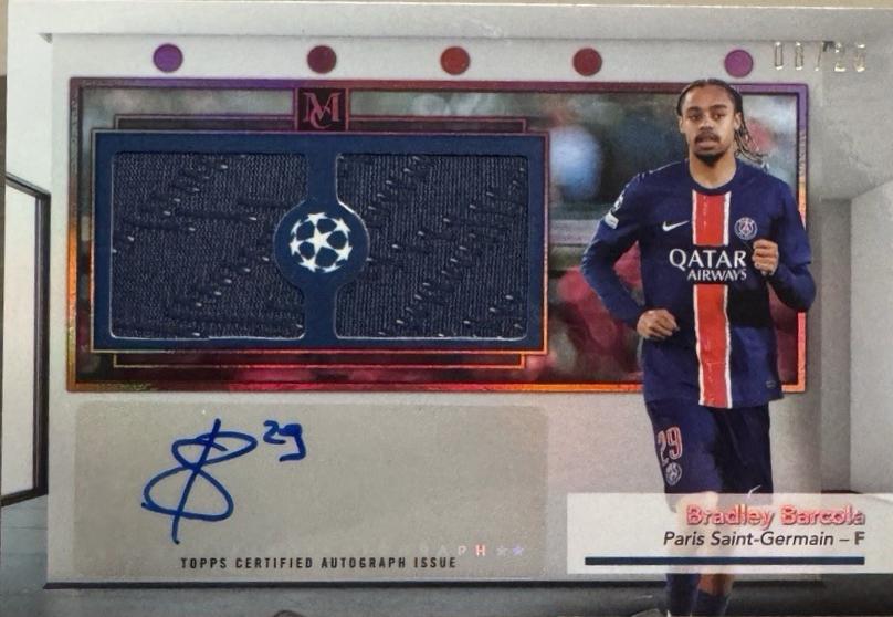 Bradley Barcola [Ruby] #SSR-BB