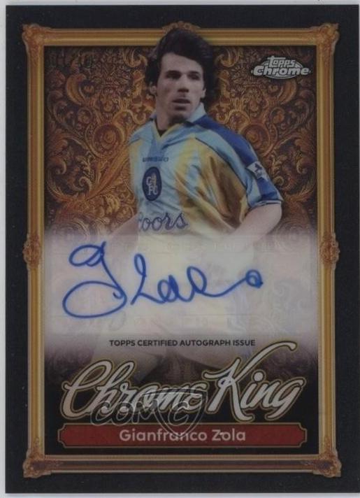 Gianfranco Zola [Black Refractor] #CKA-GZ